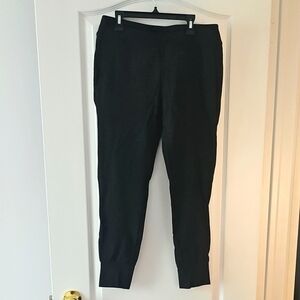 Roots Women's Cuff Joggers in Charcoal